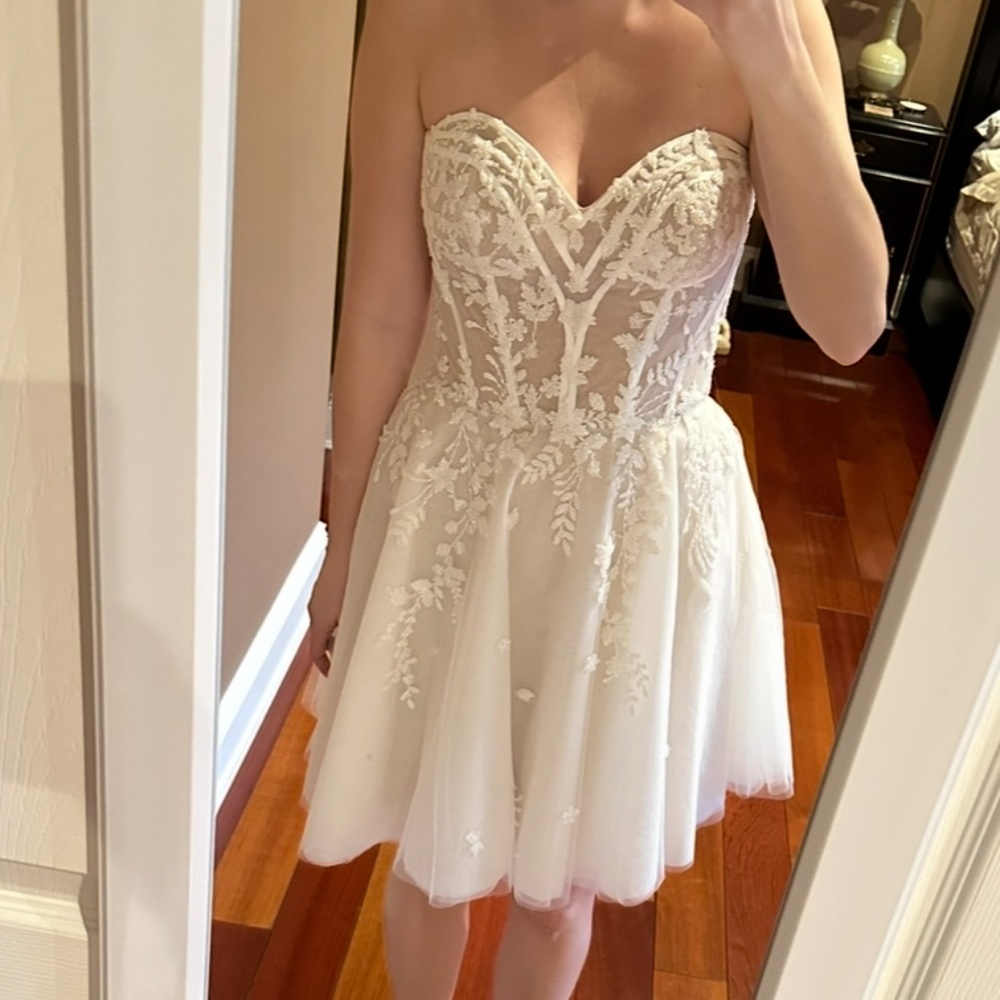 Angela & Alison Golda Reception Dress - Size 10